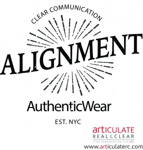 Alignment and Authenticity by Hilary Blair of ARTiculate: Real&Clear