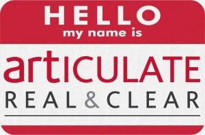 Claim Your Name by Kathleen Wallace of ARTiculate: Real&Clear