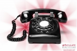 Pick Up The Phone by Hilary Blair of ARTiculate: Real&Clear